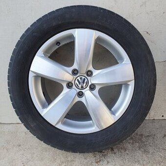Alu kola VW Tiguan 17" 5x112, letní Dunlop 235/55R17