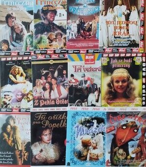 Filmy, pohádky,komedie,koledy na cd
