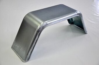 Blatníky na přívěsný vozík, pozinkované, kola 13/14