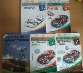 Automobily 1, 2, 3 a Elektrotechnika motorových vozidel 1, 2