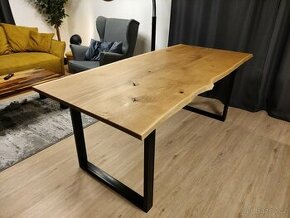 Nový jídelní stůl z dubového masivu - 1