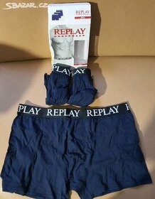 Pánské boxerky Replay 3ks - 1