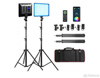 Set dvou RGB LED světel Weeylite Sprite 20