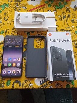 Xiaomi redmi note 14 6/128GB TOP STAV