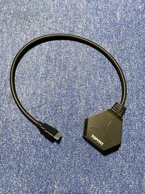 Topyiyi HDMI rozbočovač, 1 vstup a 2 výstupy