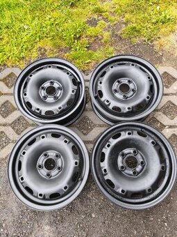 Plechové disky 5x100 R14 Škoda Fabia 1,2,3, Rapid, VW