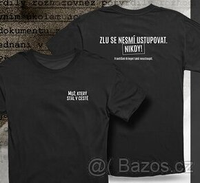 Tričko k filmu Muž, který stal v cestě, nové, velikost M