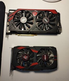 VÝHODNÝ SET Grafických Karet: R9 280 3GB & GTX 1050 Ti 4GB