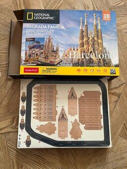 3D puzzle Barcelona