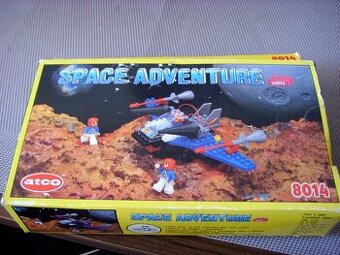 Nepoužitá stavebnice-ATCO 8014-Space adventure.