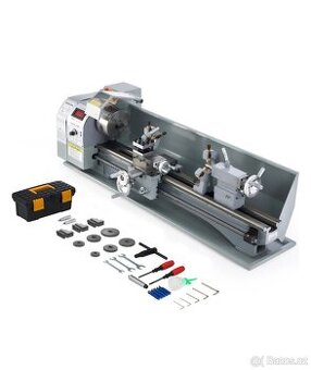 Soustruh stolní na kov 1100W 220x750mm Mini soustruh