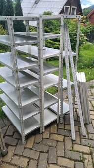 4x regal 150x75x30, 22 polic - 1