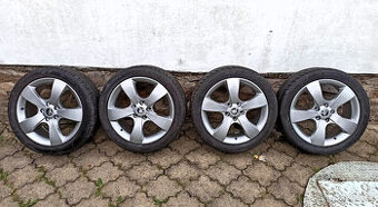 Orig. alu kola Škoda R17 ,7Jx17H2 ET 54 ,5x112mm ,vzorek 65%