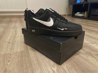 Nike Air Force One - Černé - 1