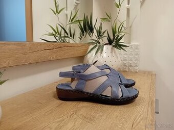 DEX Comfort dámské sandály vel. 36 kožené nové