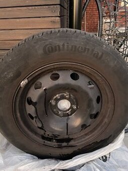 Disky+letné pneu Continental 195/65r15