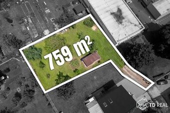 Prodej stavebního pozemku pro bydlení, 759 m2 - Rajhrad