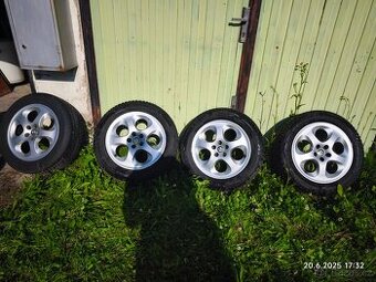 Alu + pneu celoroční 205/55 R16 V XL 5x98