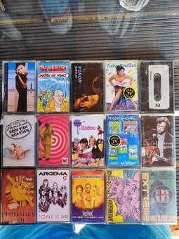 54ks MC kazety originální i historické mix