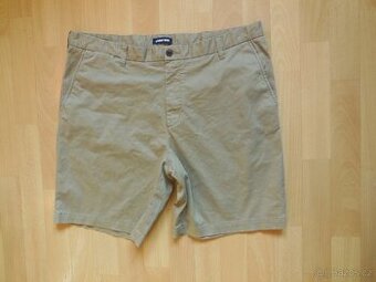 pánské Lands´End sv.hnědé kraťasy Chino plátno elast. 40/XXL
