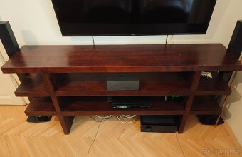 Konzolový stolek / TV komoda / z exotického masivu