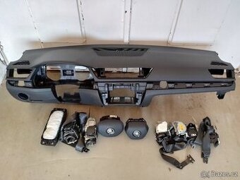 Airbagová sada Škoda Superb 3 s novou deskou - 1