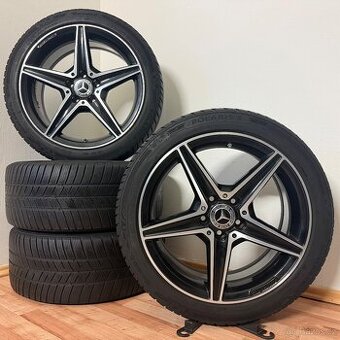 MERCEDES C W205 AMG 5x112 R18 ET44+ZIMNÍ 225/45R18