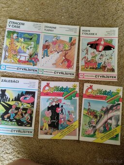 Čtyřlístek čísla 170,172,173,177,180,191