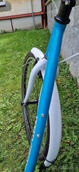 Koloběžka pro dospělé Wilcox TOURER tyrkysová