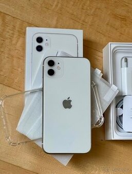 iPhone 11 White BATERIE 100% TOP
