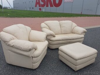 luxusní KOŽENÁ sedačka – DOPRAVA