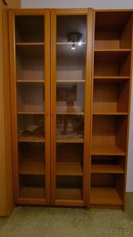 Prodám knihovnu Billy/Oxberg + regál
