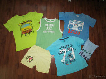 Mix trička, tílko, kraťasy