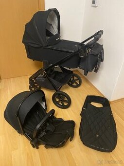 Kočárek Venicci Tinum Upline 2 2v1 All black