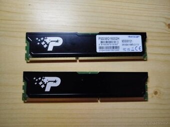 16gb ddr3 1600mhz ( 2x8gb set )  Patriot
