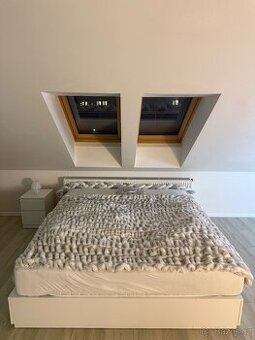 Postelový rám Nordli + matrace Hyllestad