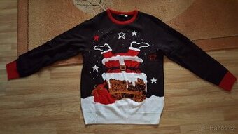 Vánoční svetr - nový - vel. M
