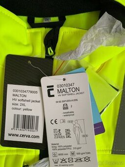 Reflexní softshellová bunda