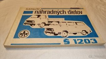 ŠKODA 1203 - seznam náhradních dílů – katalog Š1203