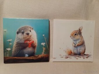 Roztomilé obrázky na zeď