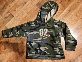 Maskáčová mikina s kapucí 4 roky