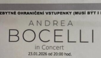 Andrea Bocelli in Concert