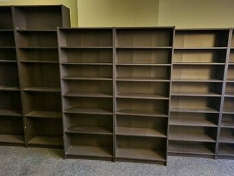 Knihovna,regál BILLY IKEA - černá - více kusů