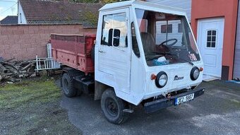 Mulicar M25, třístraný sklápěč, uzávěrka diferencialu