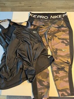 Nike Pro  set legíny a 2tílka dámské vel. M