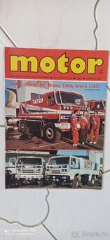 MOTOR -sbírka časopisů (1976-89)