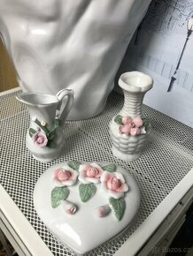 2x vázička a krabička