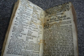 stará bible - tisk písmo svaté