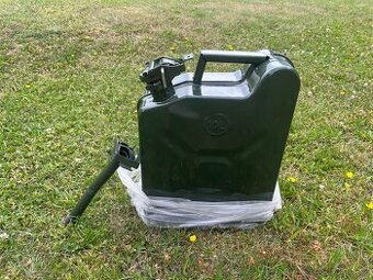 Plechový kanystr 10l - nepoužitý