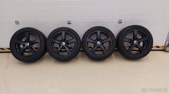 Alu kola 5x112 r17 vw golf Škoda Superb II zimní pneu